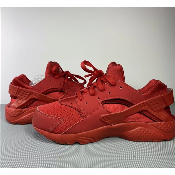 Nike Huarache Run University Red (PS) 704949-600 Size 3 Y - Picture 5 of 5